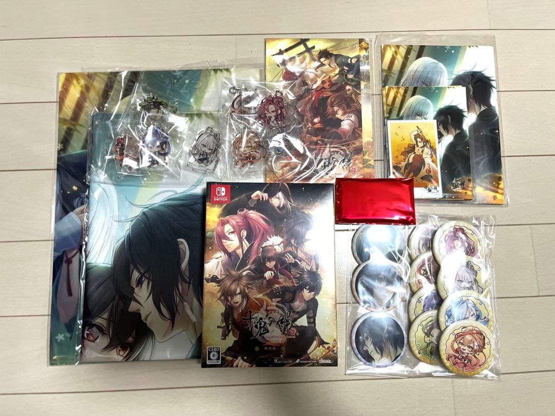 【新品未開封】十鬼の絆 Switch特装版スペシャルステラセット早期予約特典付