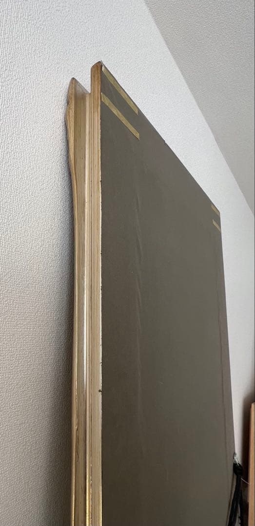 B-company アンティーク調　姿見鏡　ゴールド