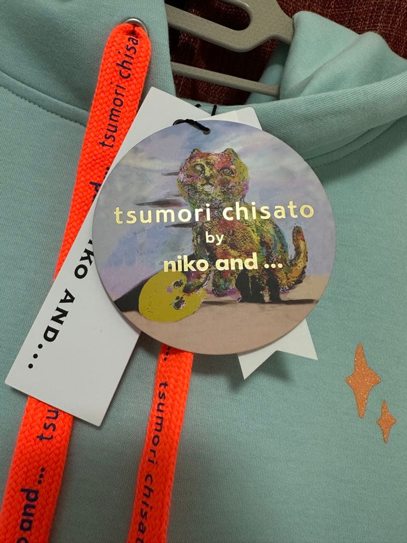 ニコアンド　ツモリチサト　コラボパーカー