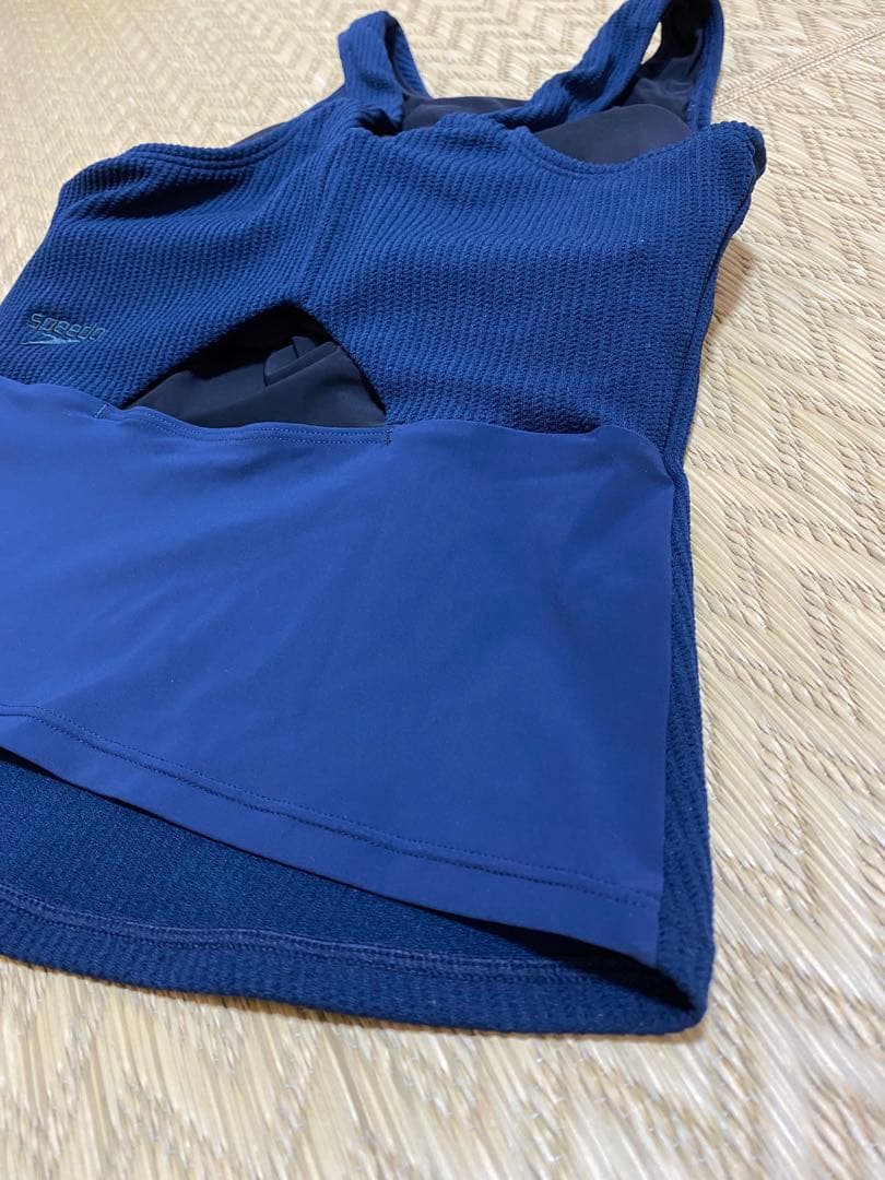 Speedo ステイフィットコースリブセパ トゥルーネイビー M