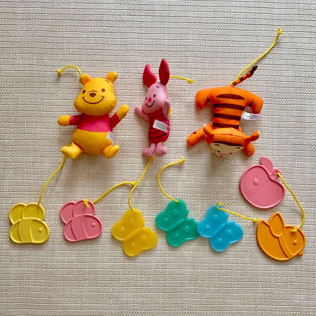 【美品・おまけ付き】くまのプーさん6WAYジムにへんしんメリー 電池付き