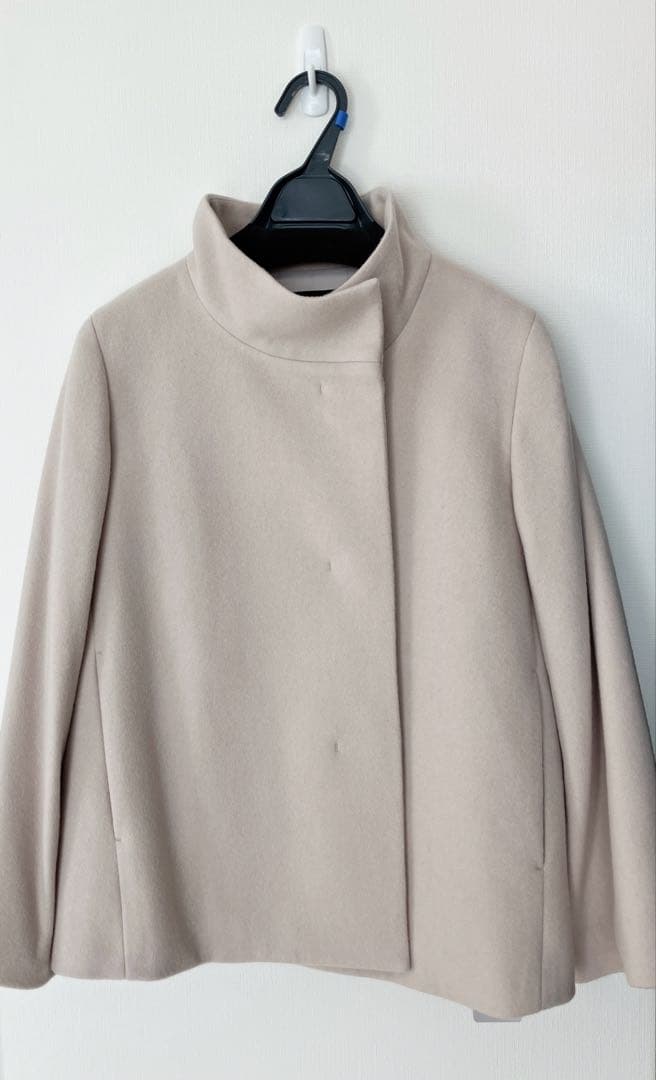 【新品タグ付】今季新作 UNTITLED アンタイトル ウールショートコート S