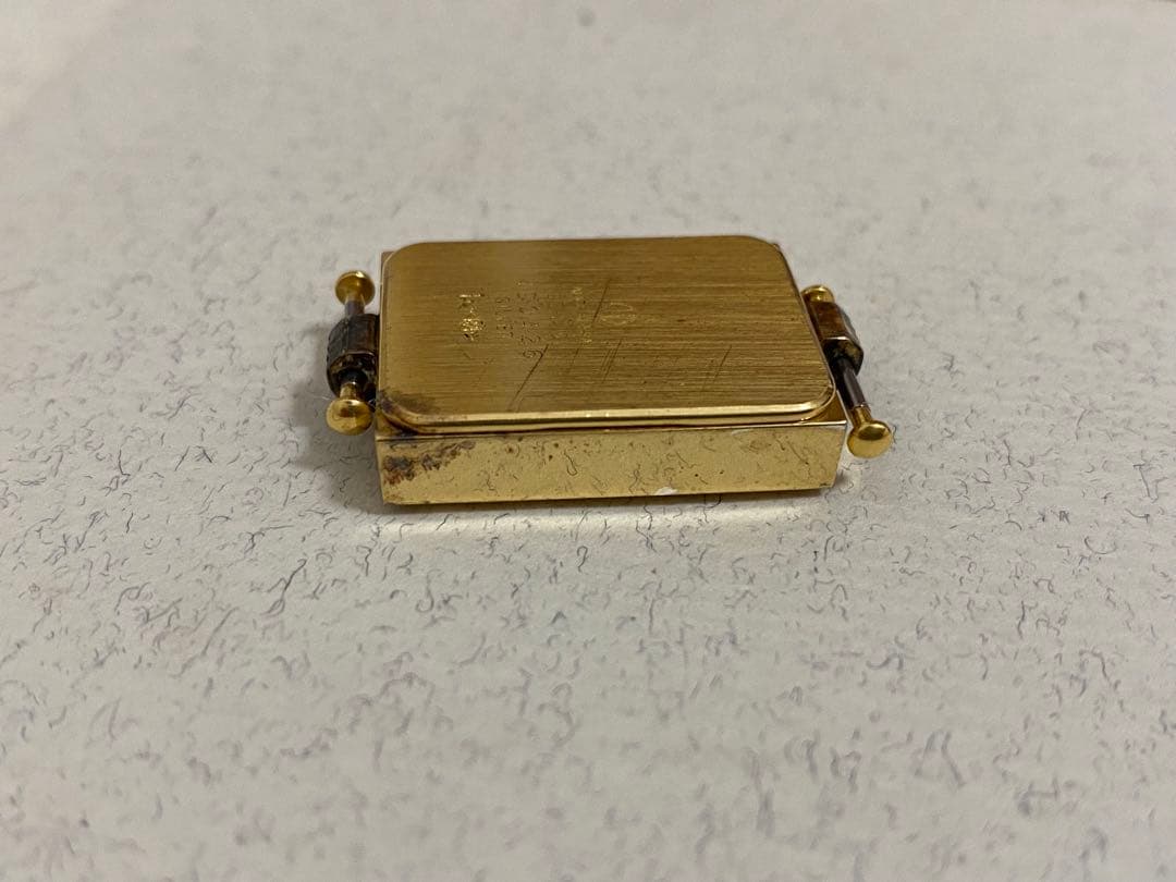 SV925 シルバー 銀製 インゴット 999.9 ゴールド文字盤 時計