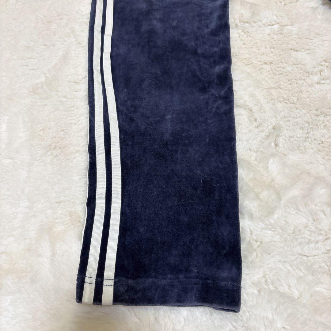 アディダス　adidas　ベロア　ジャージ　セットアップ　XSサイズ