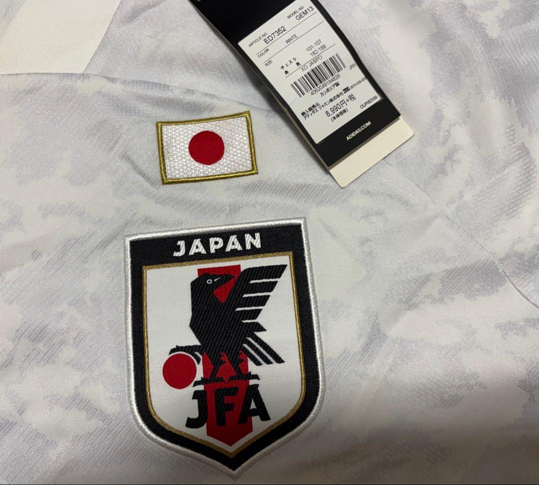 【塩越 柚歩 選手／なでしこジャパン】日本代表 アウェイ ユニフォーム (XL)