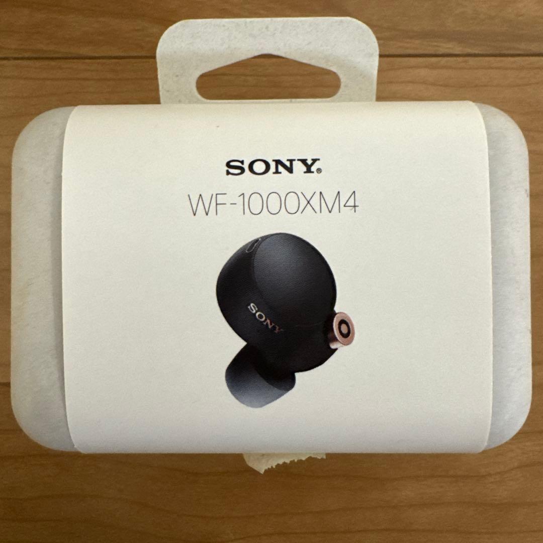 【完品】WF-1000XM4 ソニーワイヤレスイヤホン シリコンケーキ付き
