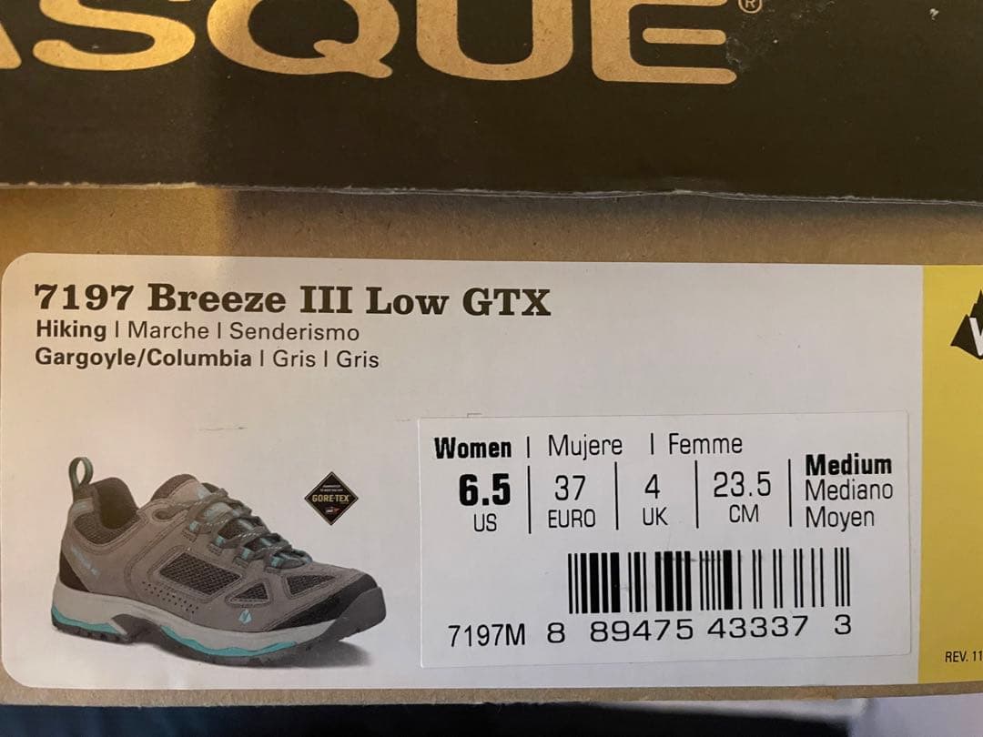 Vasque レディース Breeze at Low GTX ハイキングシューズ