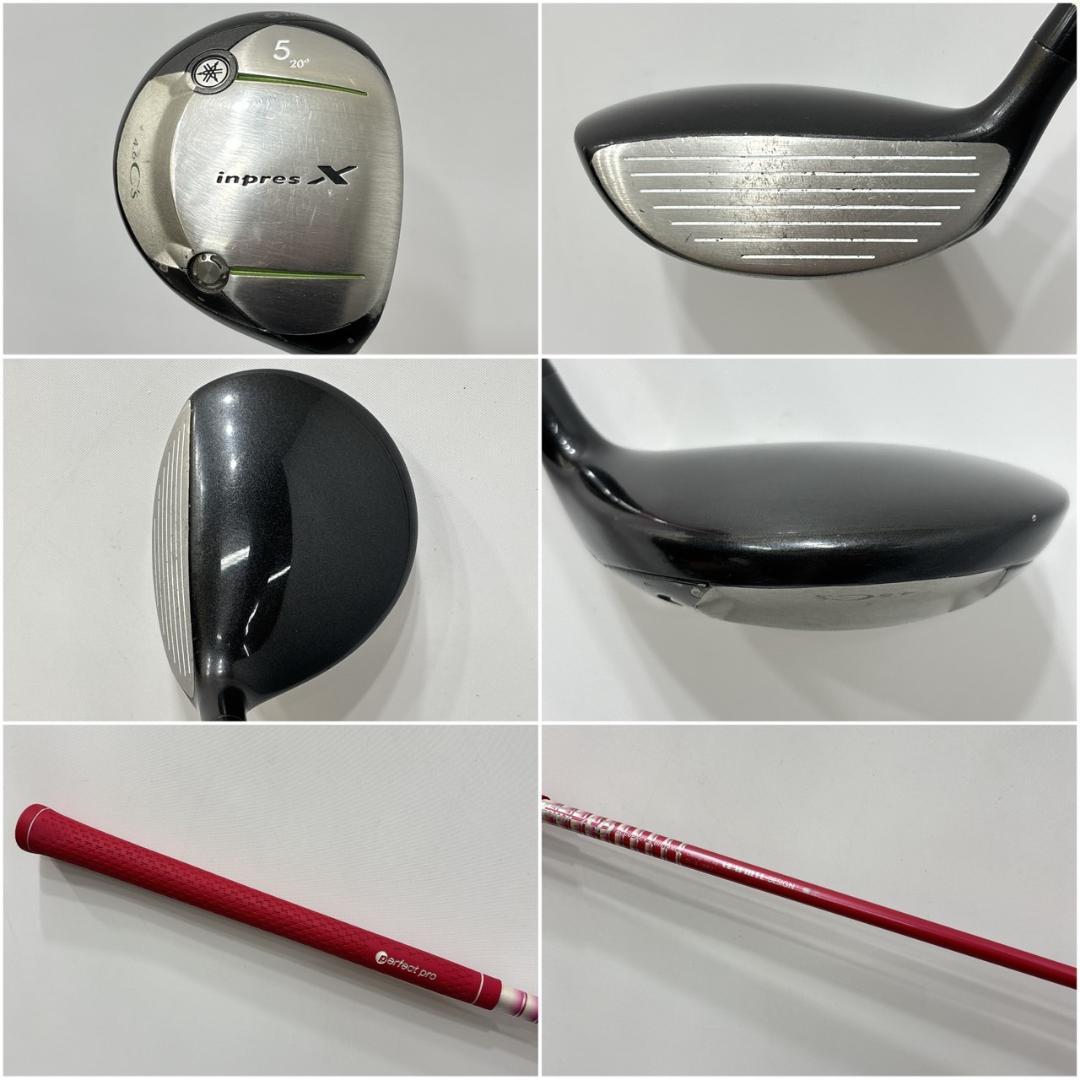 レディース右利き用　インプレス　X　ゴルフクラブセット　W-2341