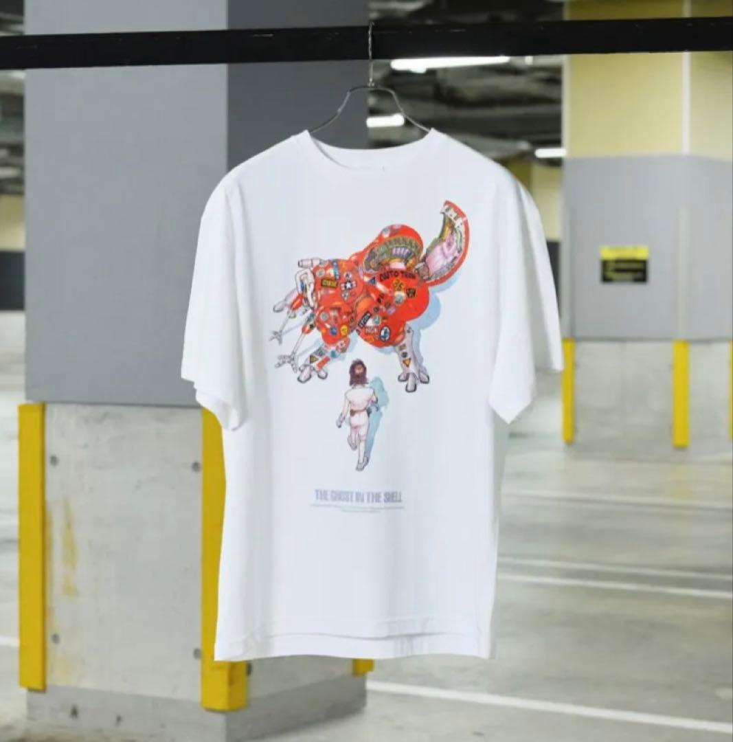 新品未開封 Lサイズ 士郎正宗の世界展 大友克洋 × 攻殻機動隊 Tシャツ