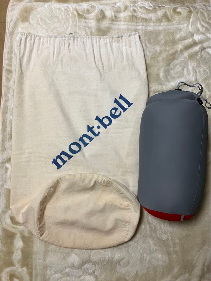 モンベル　ダウンハガー　800 #１　専用ストリージバッグ付き
