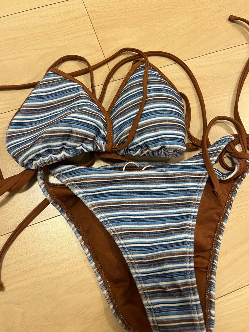 水着・ラッシュガード GLOWNY TRIANGLE BIKINI blueberry muffin