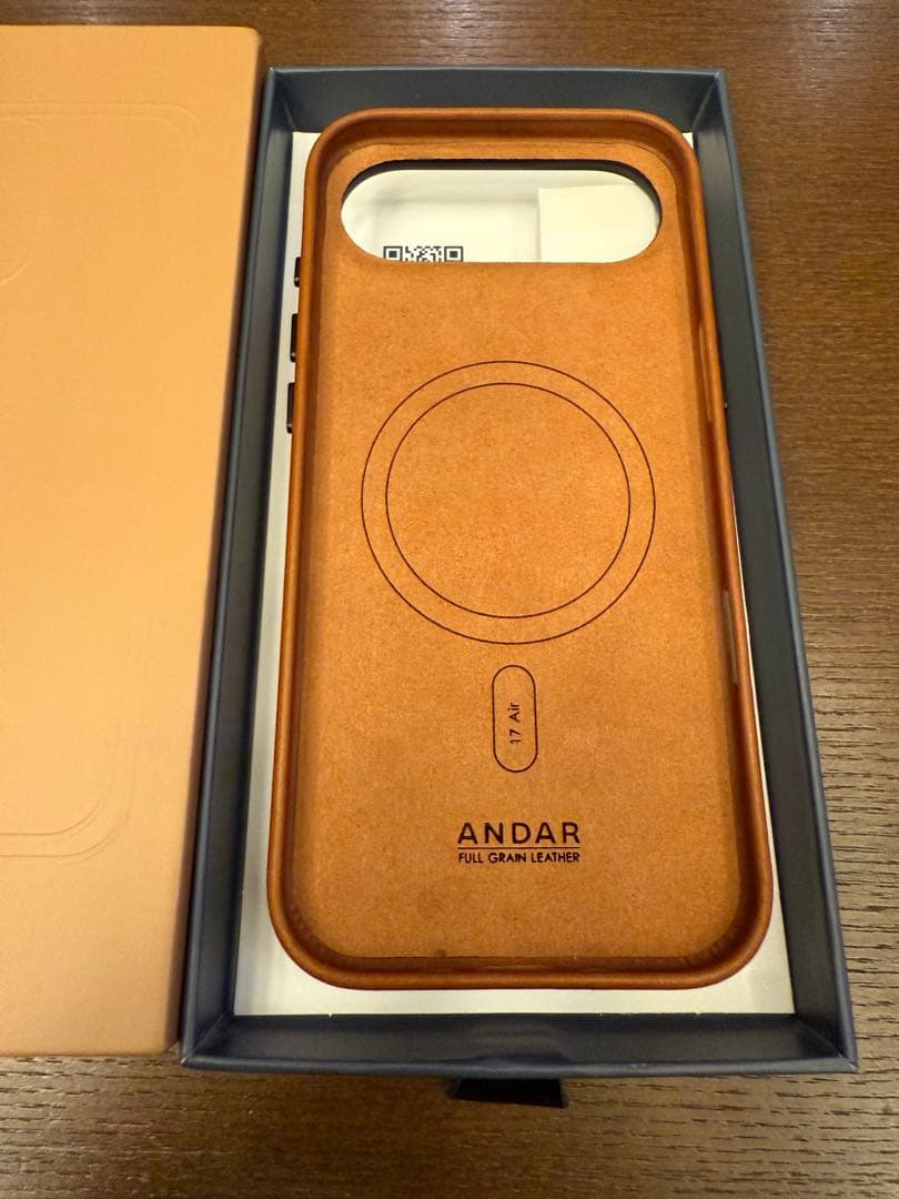 iPhoneAir用ケース　Andar Aspen 日本未発売