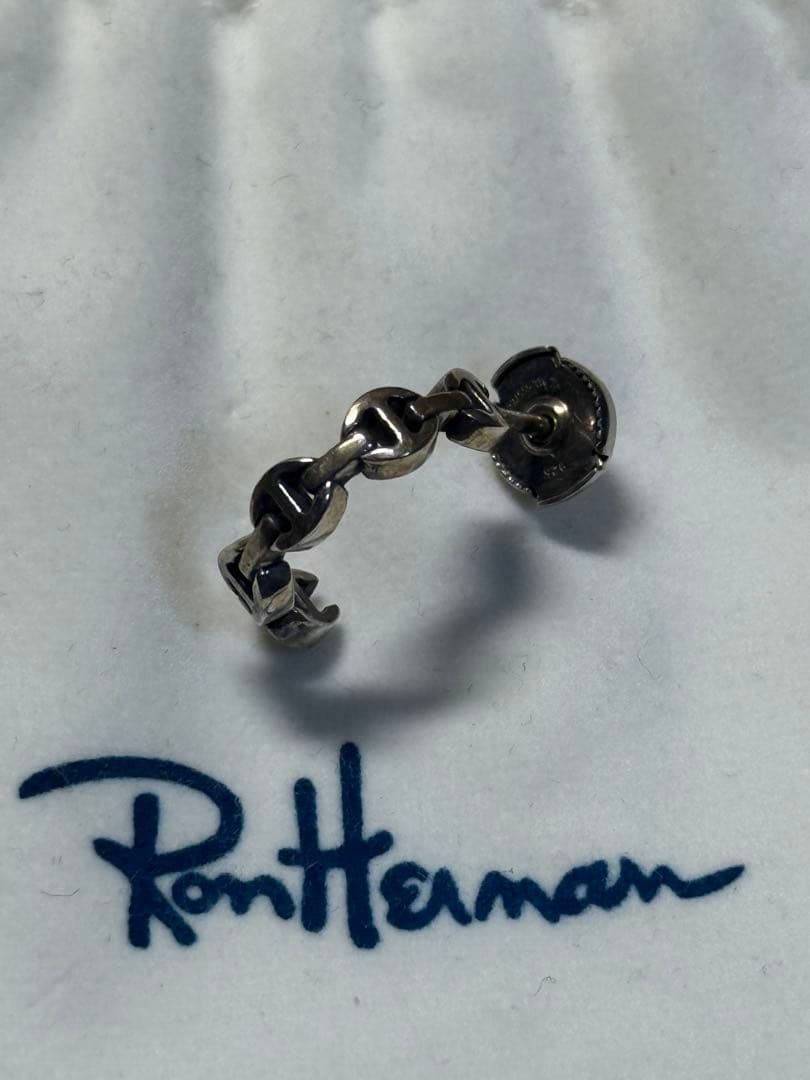 HOORSEN BUHS (ホーセンブース) トライリンクフープピアス　925