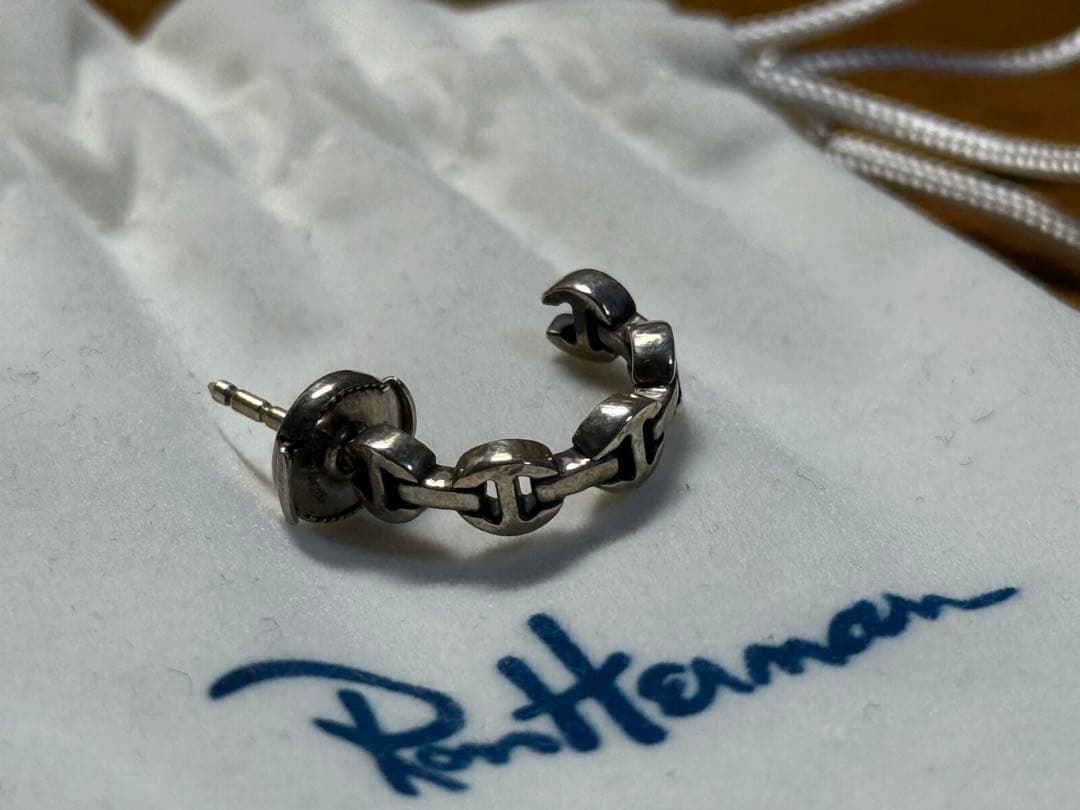 HOORSEN BUHS (ホーセンブース) トライリンクフープピアス　925