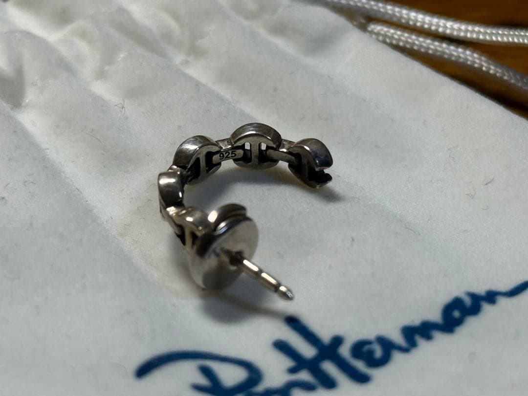 HOORSEN BUHS (ホーセンブース) トライリンクフープピアス　925