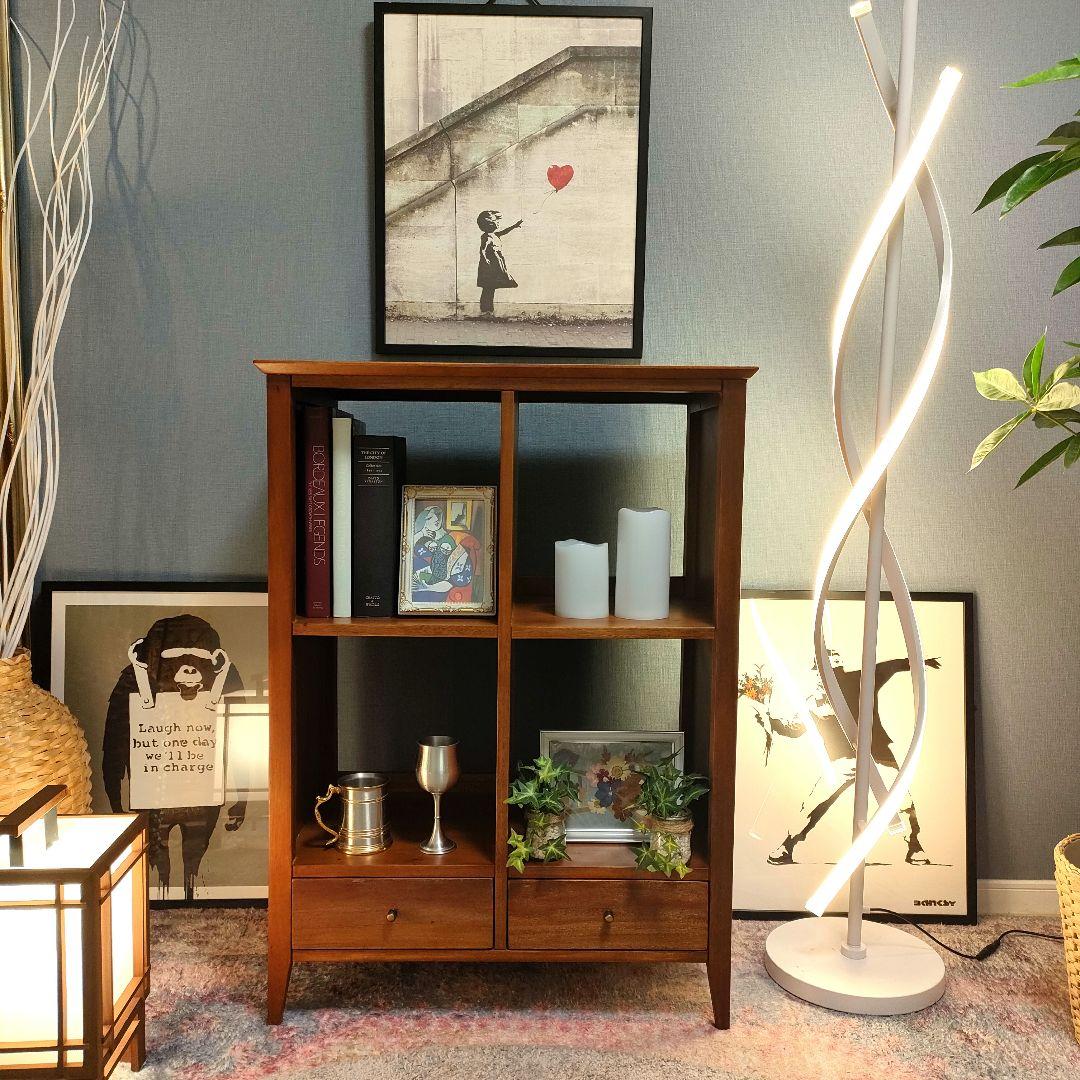 【ニグニグ】オープンラックチェスト 飾棚 北欧モダン