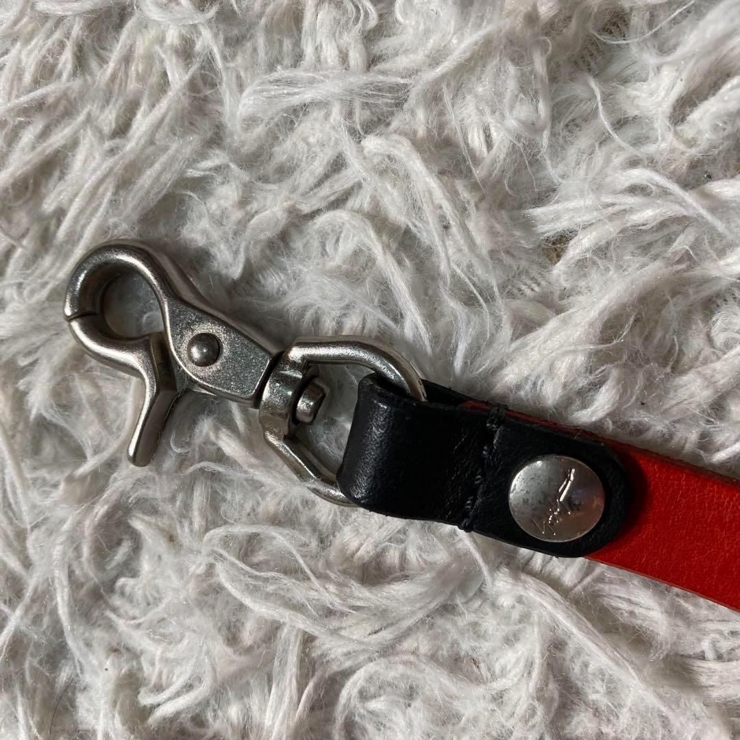極美品】ヨウジヤマモト　yohji yamamoto　ウォレットチェーン　レザー