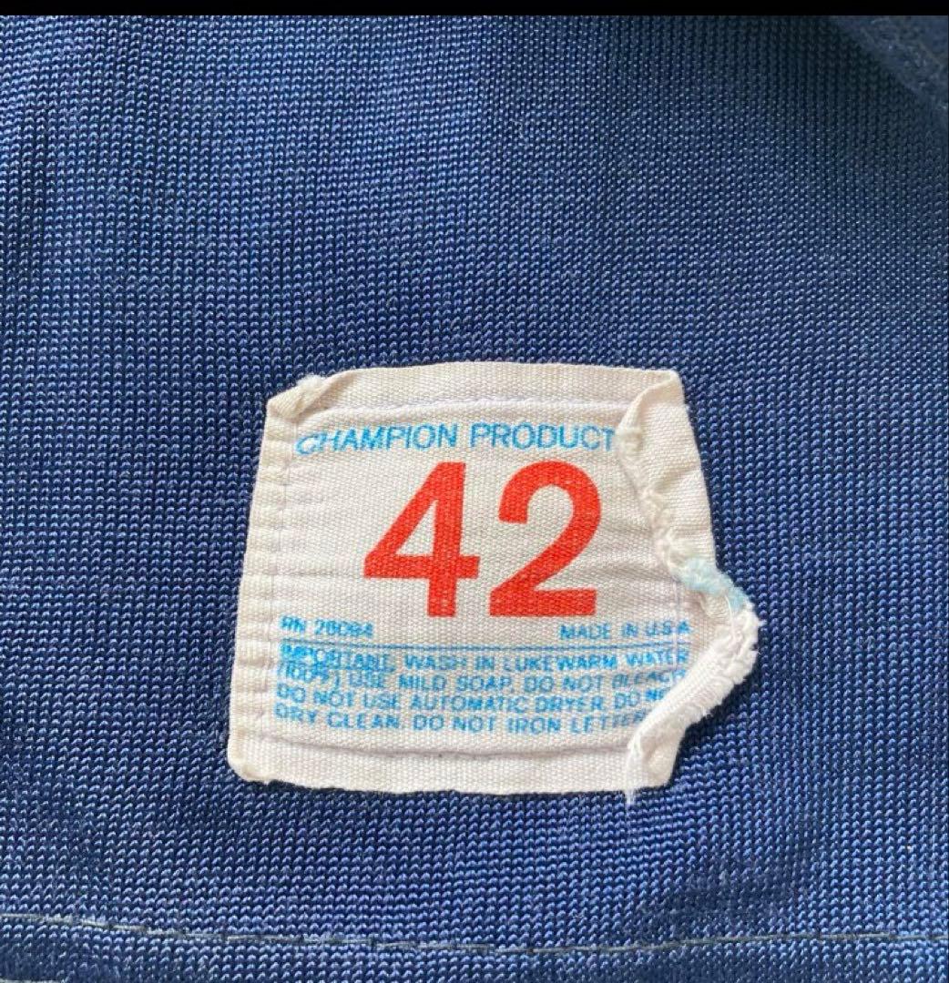 champion フットボールT プロダクツタグ　60s 70s タタキタグ