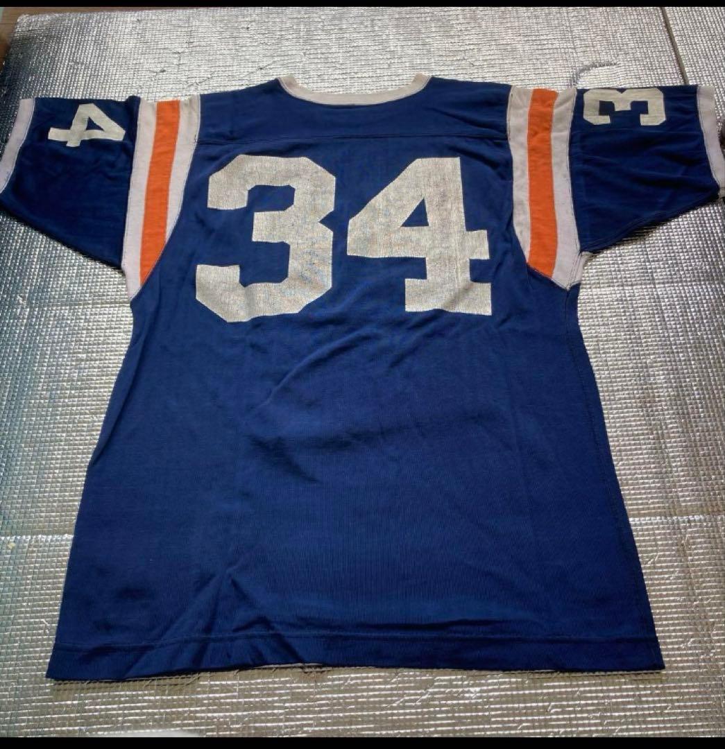 champion フットボールT プロダクツタグ　60s 70s タタキタグ