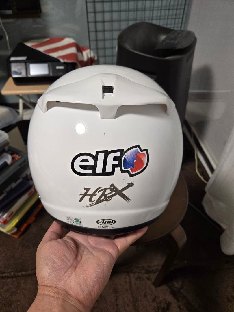 Arai ヘルメット ホワイト モンスターグリーン