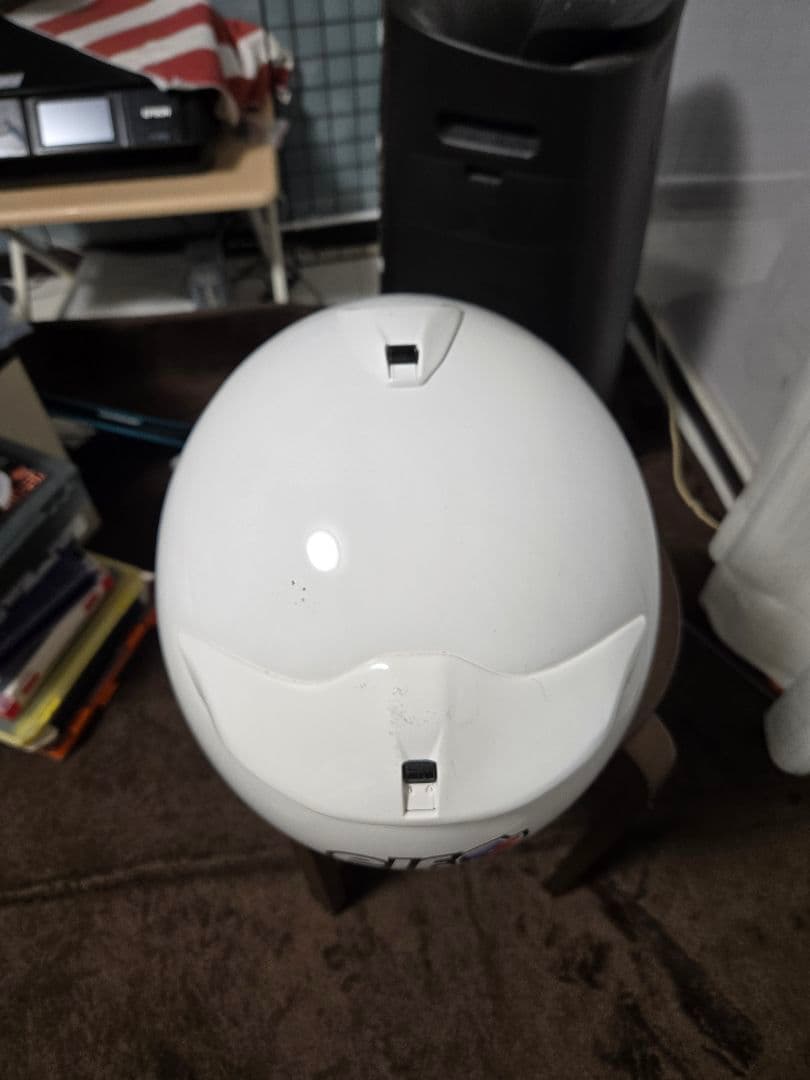 Arai ヘルメット ホワイト モンスターグリーン