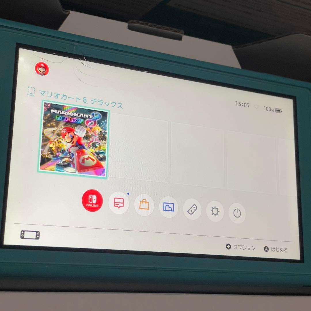 Nintendo Switch Lite ターコイズ スティック 新品
