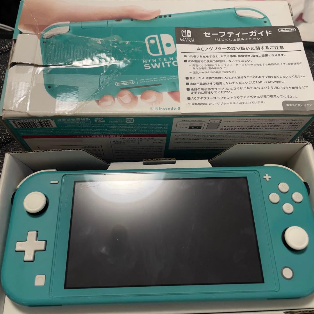 Nintendo Switch Lite ターコイズ スティック 新品