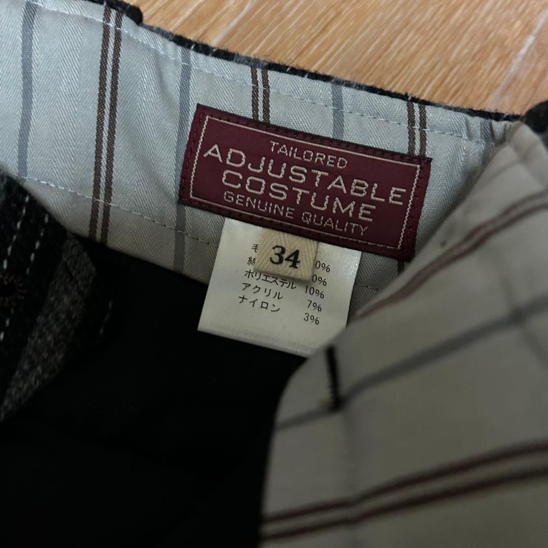 美品 ADJUSTABLE COSTUME 3P SUIT セットアップ