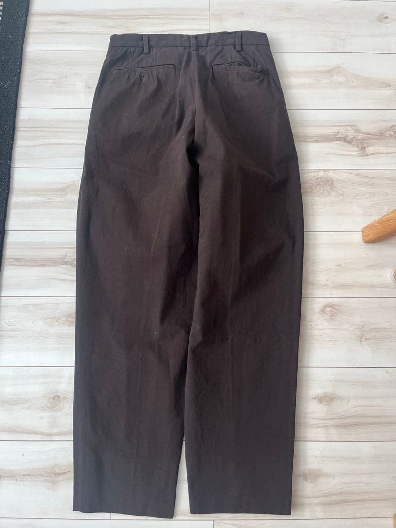 HEUGN（ユーゲン）e ガーメントダイコットン2Pテーパードパンツ