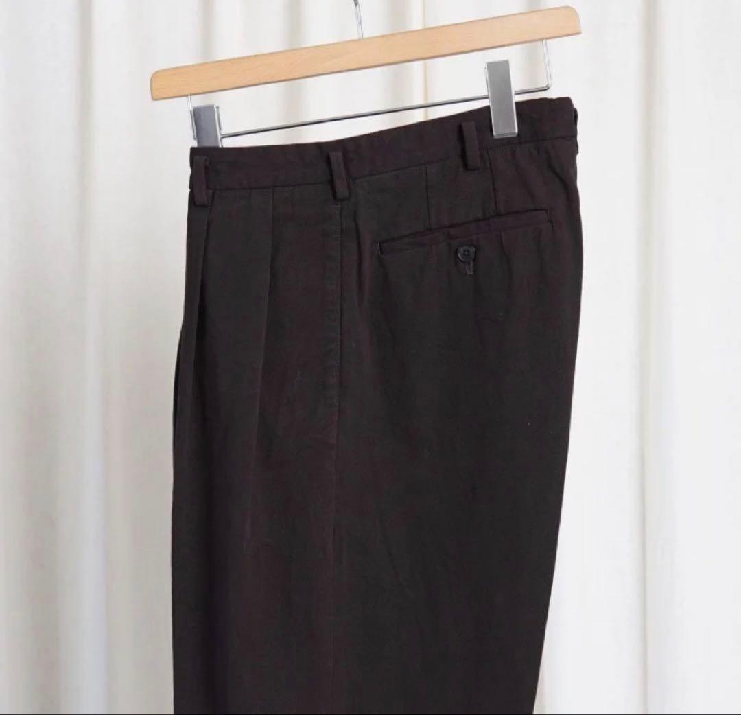 HEUGN（ユーゲン）e ガーメントダイコットン2Pテーパードパンツ