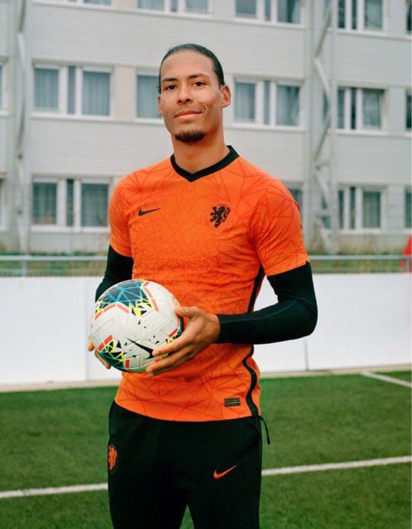 オランダ代表　ユニフォーム　ファンダイク　インポートM