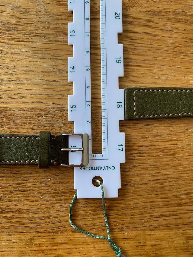 【未使用】Accurate Form フォルマルシェンテ18mmオリーブグリーン