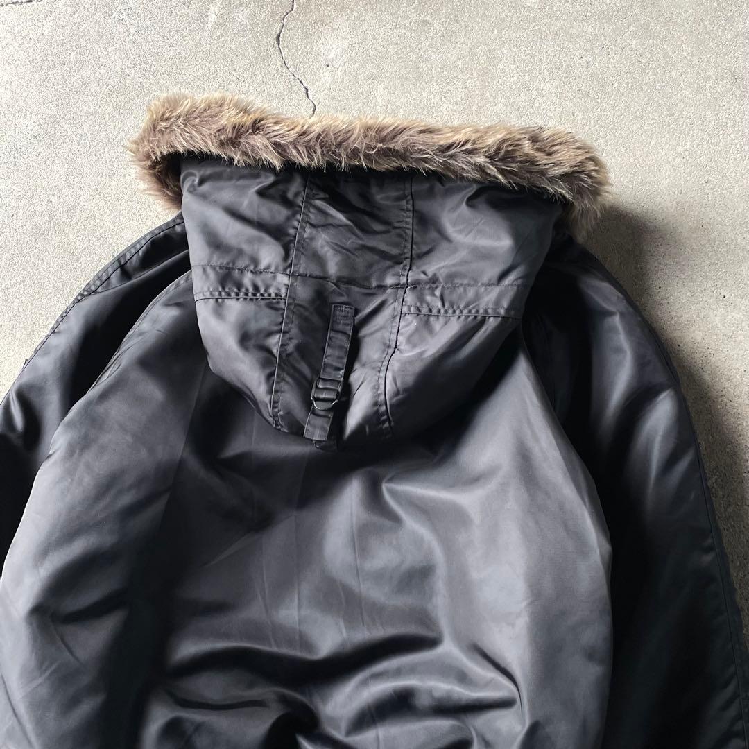 ジャケット・アウター N2B flight bomber jacket N-2B black L