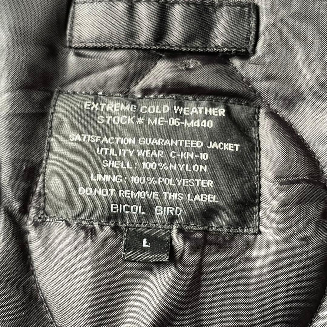 ジャケット・アウター N2B flight bomber jacket N-2B black L