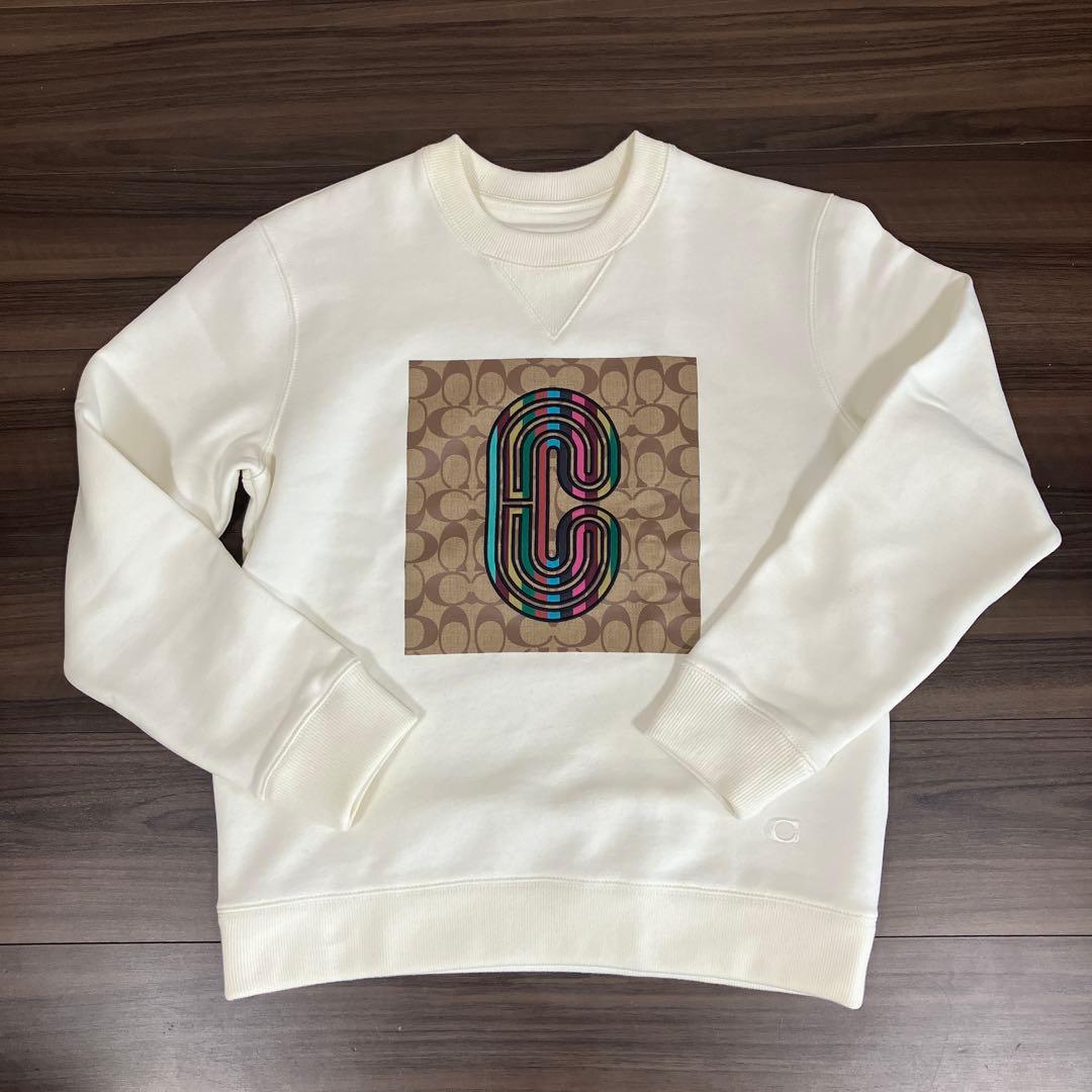 COACH スウェット トレーナー白