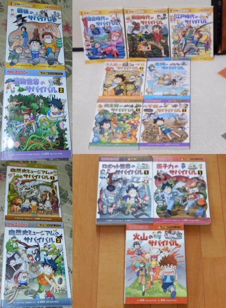 ❤️２１冊❤️サバイバルシリーズ★鎌倉★戦国★江戸★火山★原子力★ロボット★人体