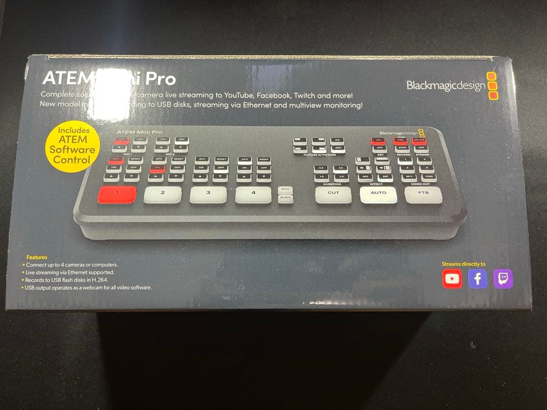 ATEM mini pro オマケ付き