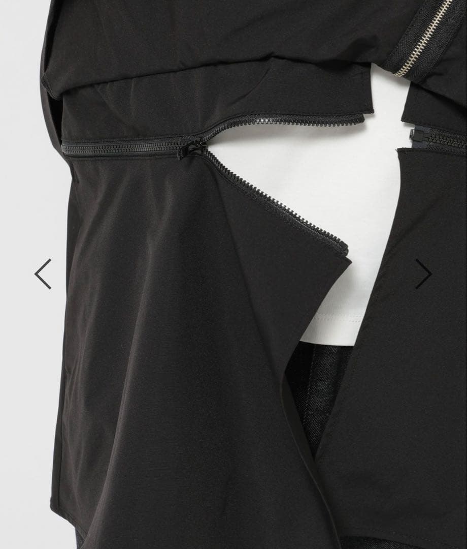 【新品未開封】LEPSIM ゆきは ギャザー2WAYベスト カーキ