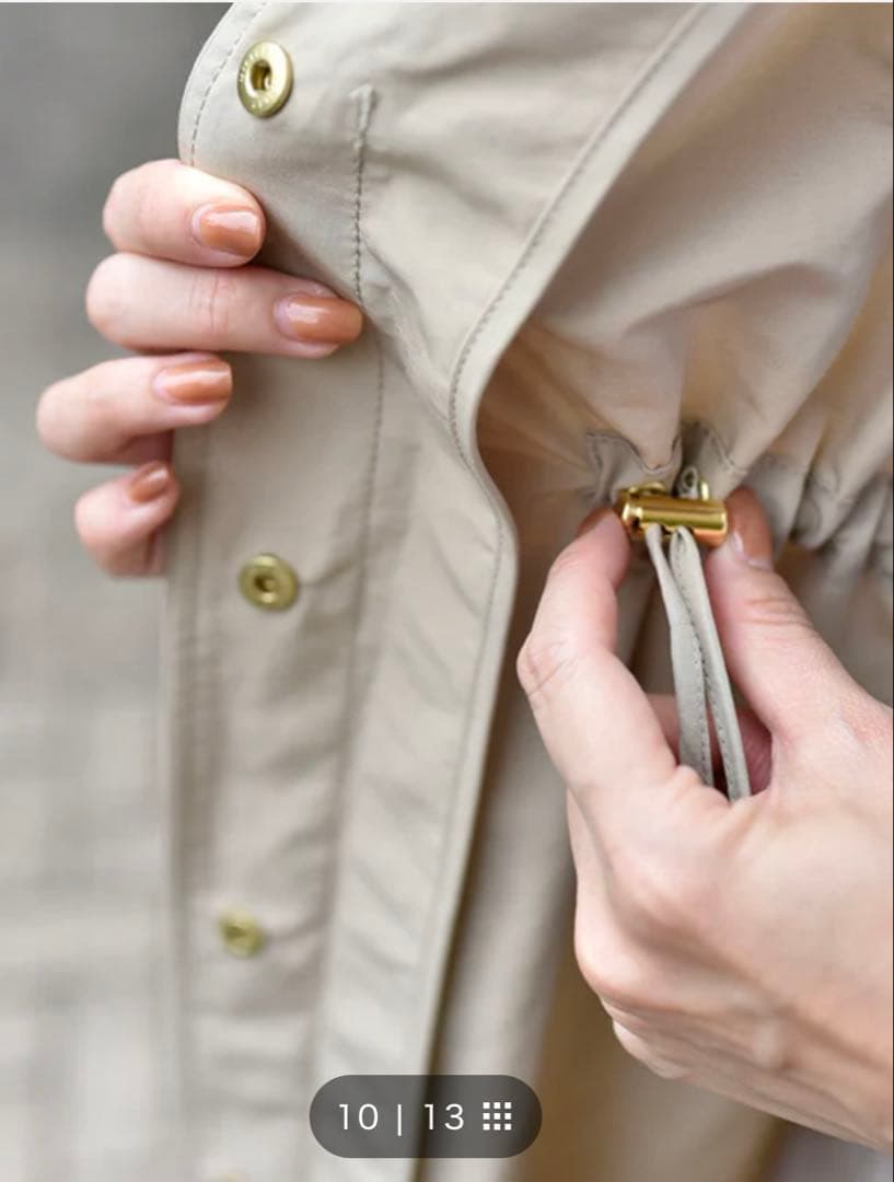 専用☆美品です　アワーホーム 頼れるノーカラーコート