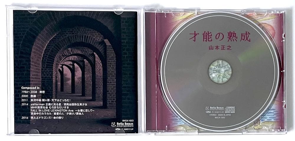 美品 廃盤 稀少盤 CD 山本正之 才能の熟成
