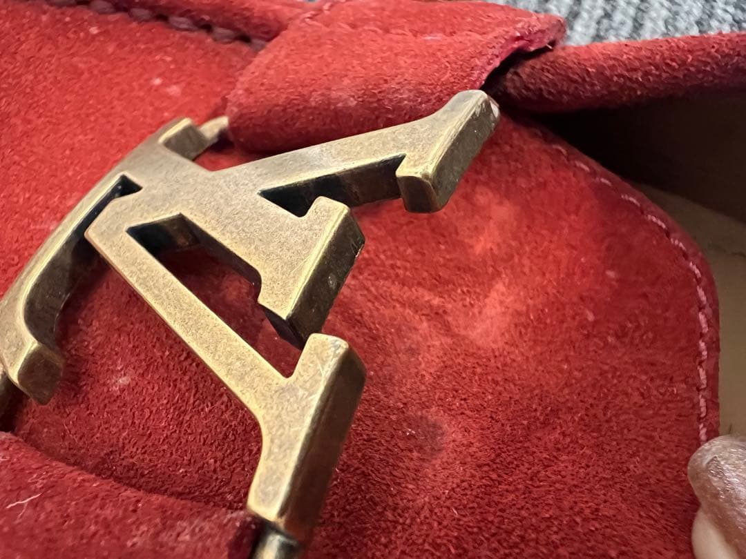 LOUIS VUITTON スウェード シューズ　※カビあり