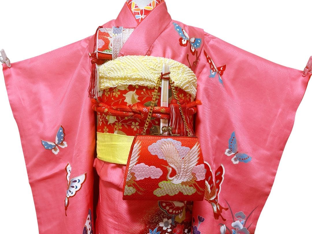 お買い得品♡七五三　7歳　女の子　フルセット　一式　ピンク