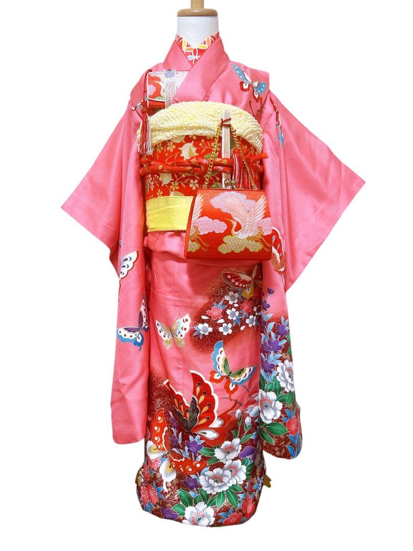 お買い得品♡七五三　7歳　女の子　フルセット　一式　ピンク