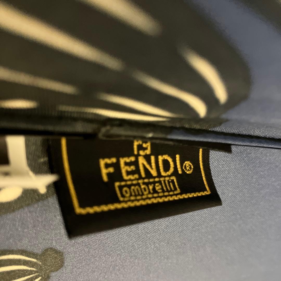 【美品】フェンディ　長傘　イタリア夜景柄