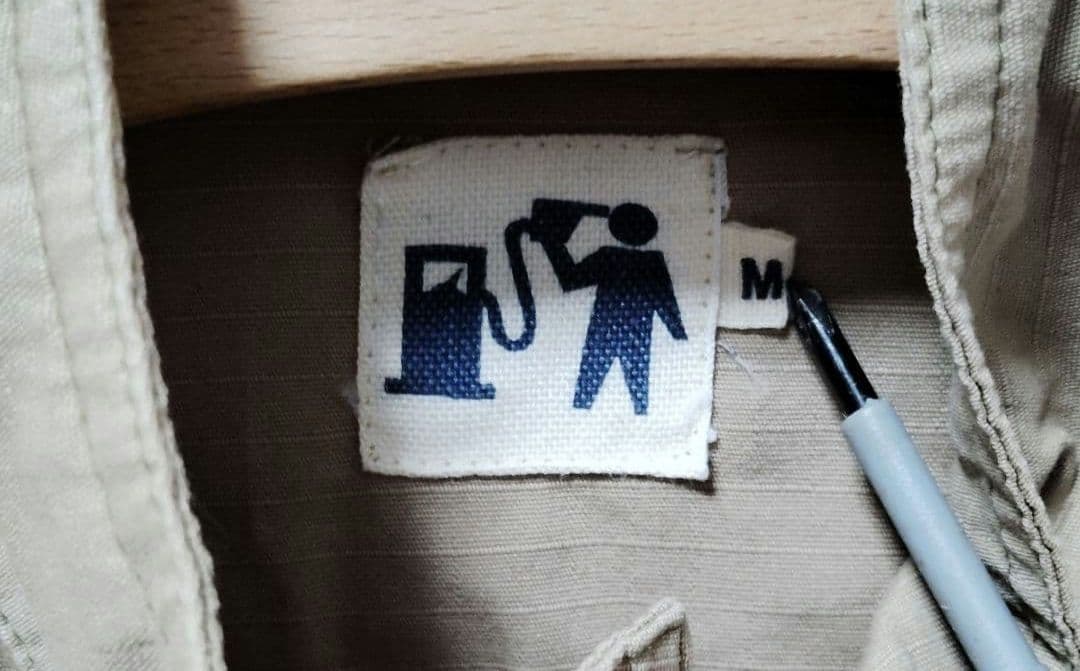 00s 2003年 ヴィンテージ ブラー バンクシーロゴ ミリタリージャケット