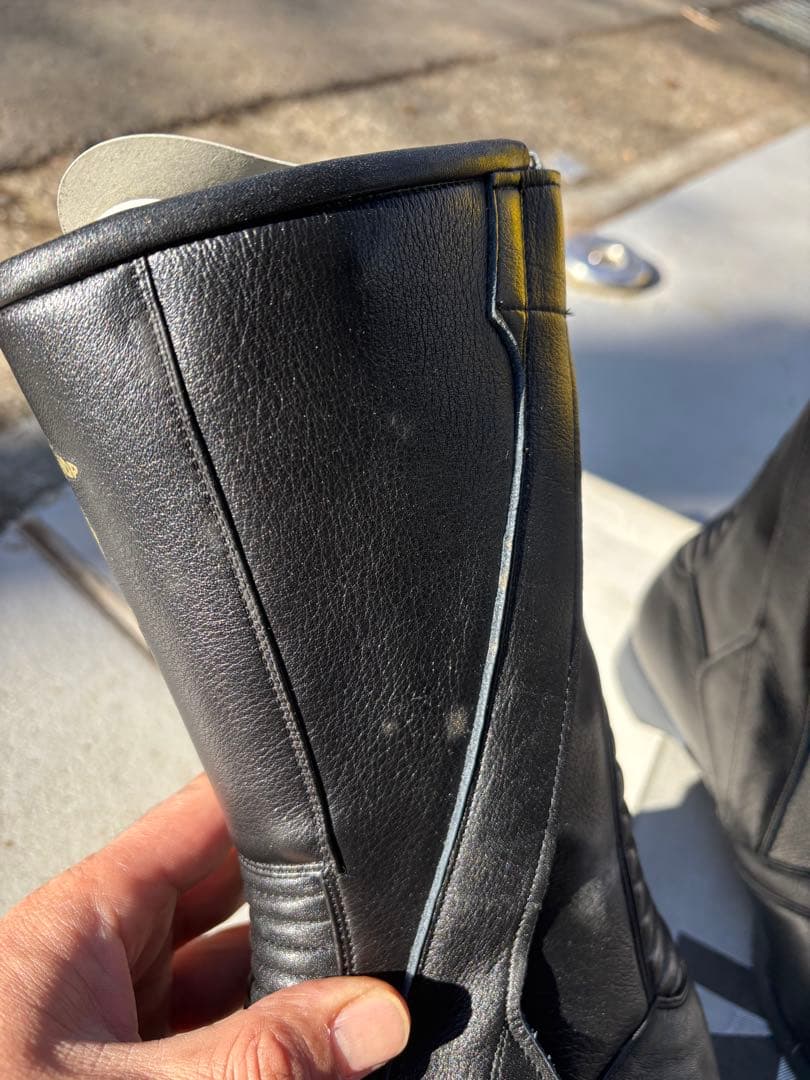 【新品未使用】プロショップタカイ ブラック ブーツ 当時物 27cm