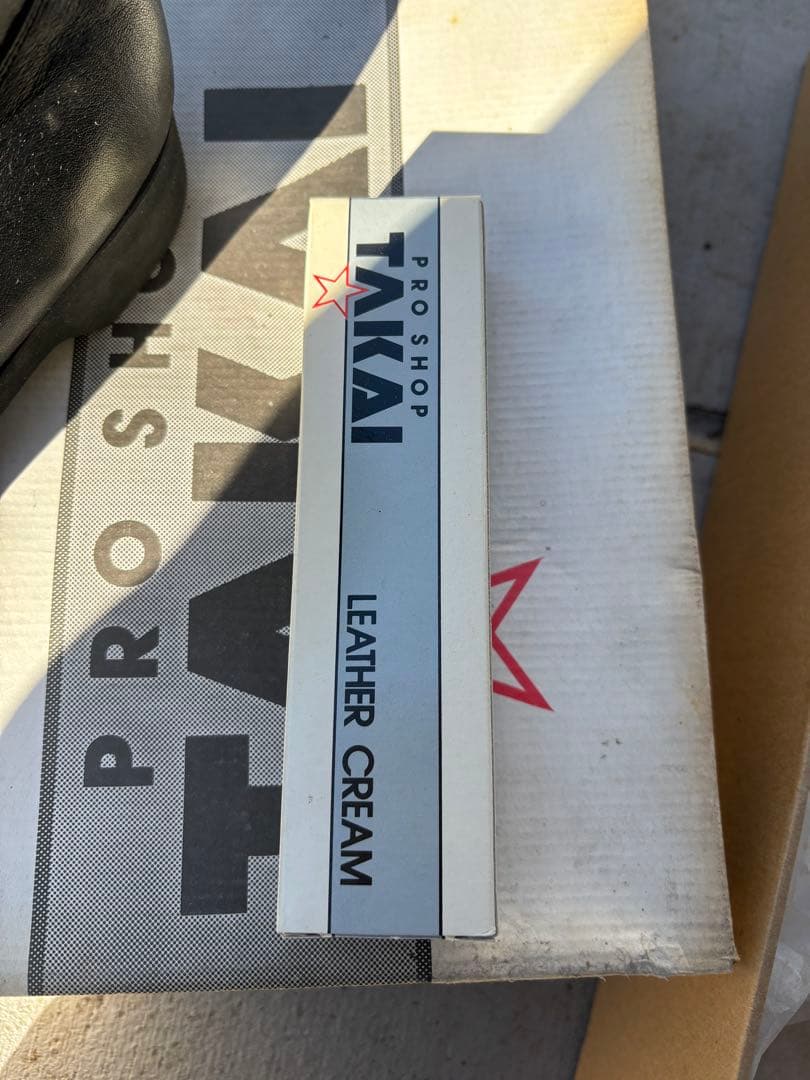 【新品未使用】プロショップタカイ ブラック ブーツ 当時物 27cm