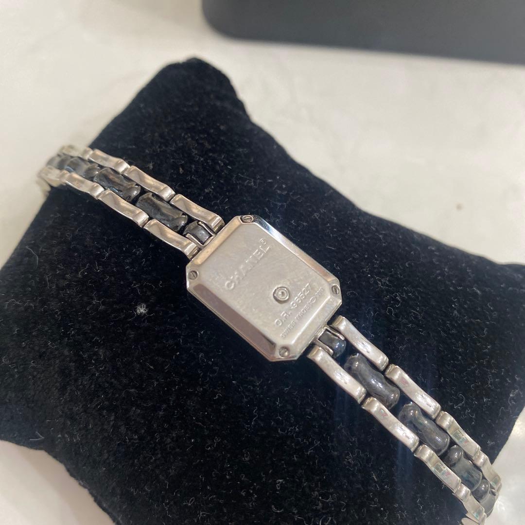 お値下日曜日までCHANEL 腕時計 ブラックシャネル プルミエール ダイヤ