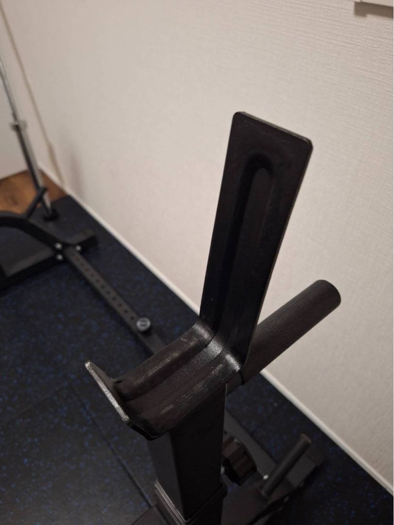 バーベルラック 調整可能 ブラック