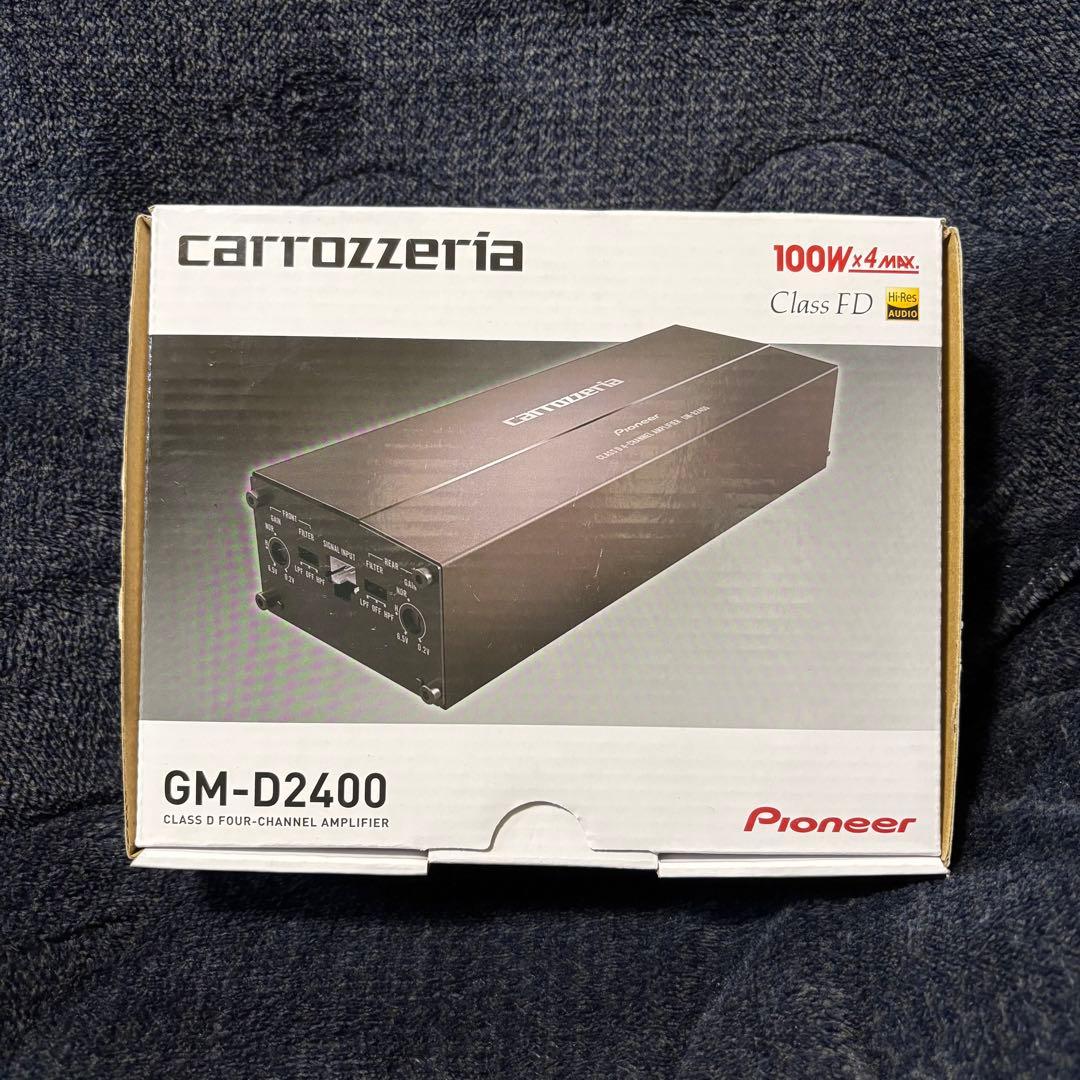 【最終値下げ！】carrozzeria アンプ GM-D2400